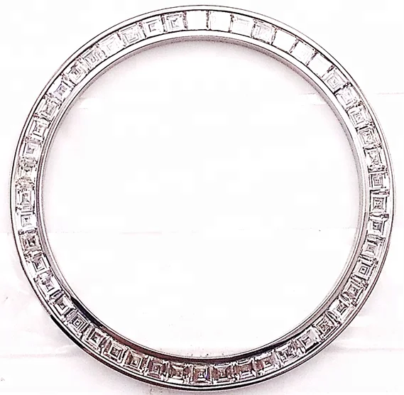 

Luxury Iced Out Daytonaes Bezel Inserts Made out of Stainless Steel with CZ