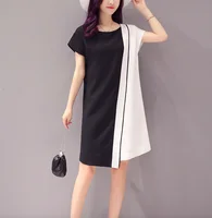 

Hot sell lady printed summer chiffon casual dresses women