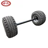 trailer parts complete 400 tire with wheel rim farm axle use for farm trailer