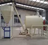 Outside lime stucco premixed dry plastering mortar powder mixing production plant