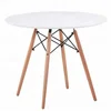 White MDF dining tables cheap centre dining tabels for sale