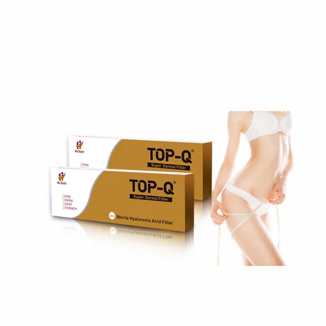 

TOP-Q CE 10ML safety hyaluronic acid body injection dermal filler, Transparent