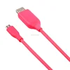 Hot Magical smart usb-c/type-c to usb2.0 data charging cable,Visible Flowing Current fast USB charging cable ,3Ft/6Ft