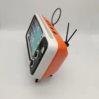 

Portable Wireless PTH800 Retro TV Mini Bluetooth Super Bass Speaker Phone Holder