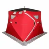 3 person Wide Bottom Thermal Rapid Set Up Pop-up Portable Ice Fishing Hut