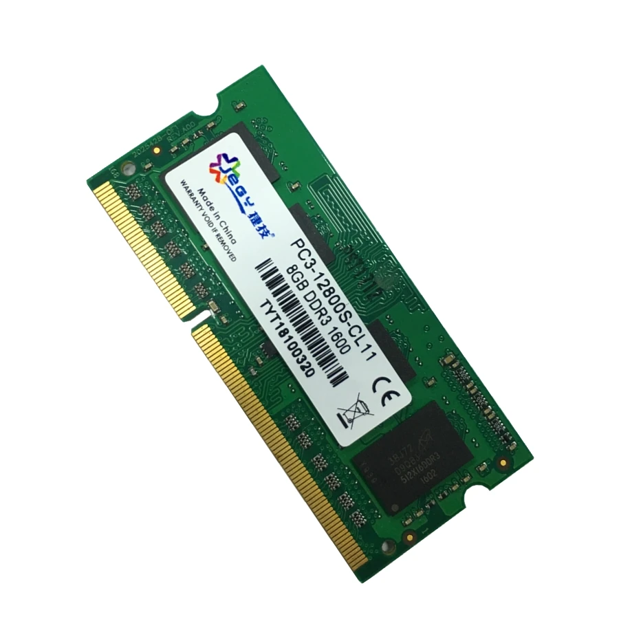 

Laptop DDR3L 1.35v Low Voltage RAM memory PC3L-12800 8GB so-dimm