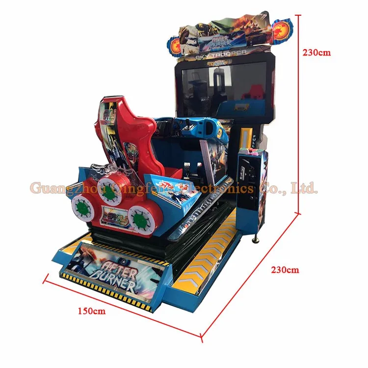 Full dynamic air raid 3D Full Motion racing car game machine all dynamic simulator racing for sale