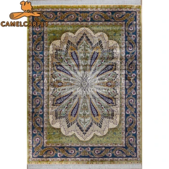 Oriental Bereich Teppich 200x300 Cm Handgewebte Seide Iranische