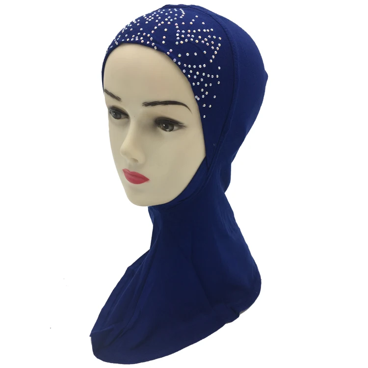 2019 Best Selling Plain Color Cotton Islamic Wear Women Hijab Scarf 