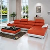Promotion Living Room Furniture European style round corner sofa