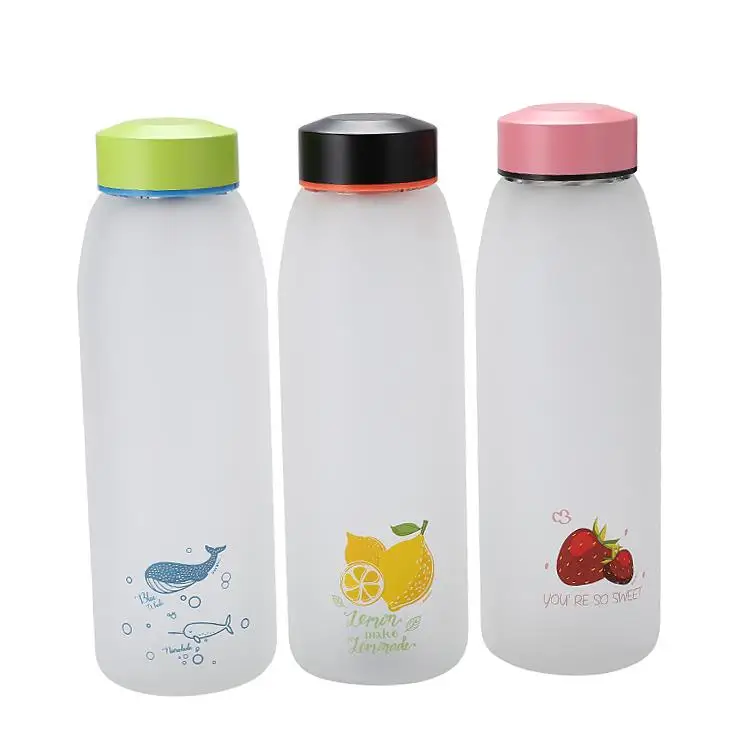 

Reusable Factory Supply 500ML Eco Friendly Glass Water Bottles