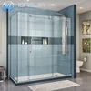 Supplier hot sale tempered sliding glass shower door price