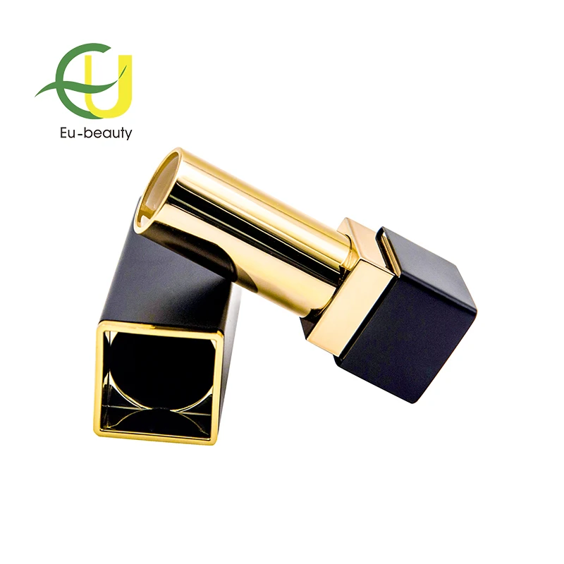 
High-grade black magnet metal lipstick tubea or lip balm container 