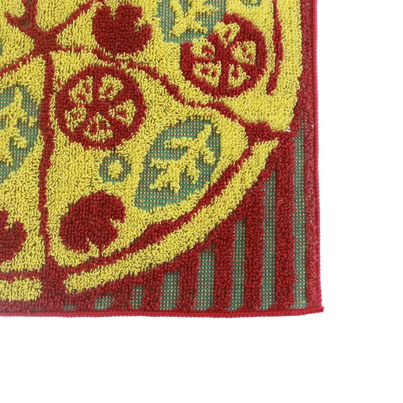 customized 100  percent organic  egyptian cotton velour fabric jacquard hand towel