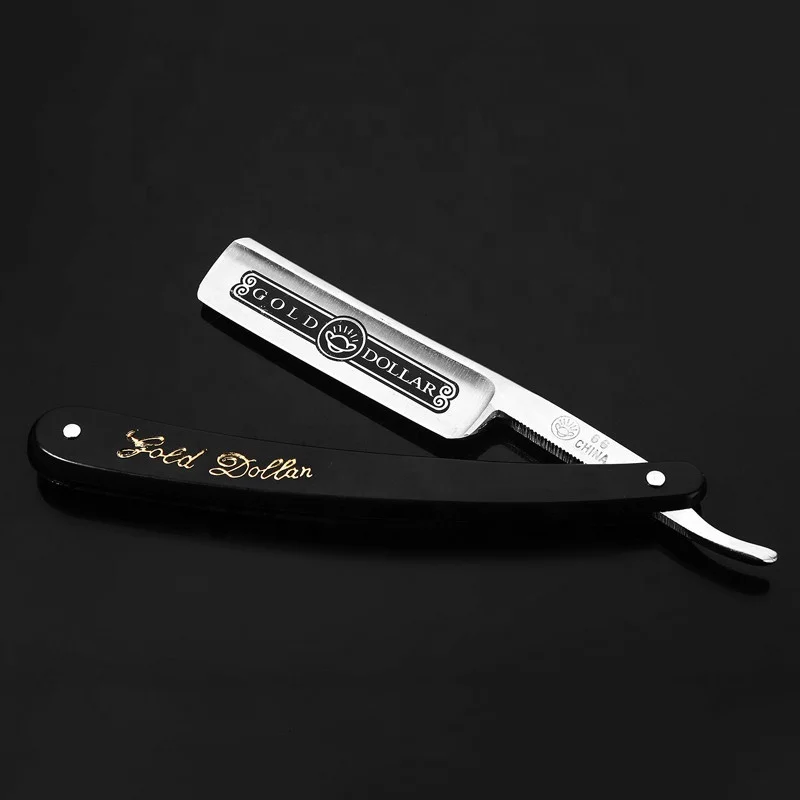 
Cut Throat Shaving Straight Razor Carbon Steel Barber Sharpen Straight Razor Shave German Safty Shaver Throat Razors ABS Handle 