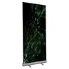 85x200 Advertising portable aluminum roll up backdrop banner stand for flex