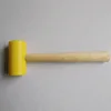 45mm yellow Nylon mallet PE mallet hammer