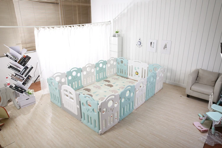 Feelkids Luxury Plastic Baby Playpen for Kids-Contemporary Design Bedroom & Living Room Use Safety Certified details
