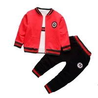 

2018 wholesale children clothes boys clothing sets winter