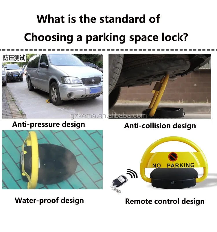 Smart Parking System Device Remote Parking Lock/automatic Car Parking Loc/solar Remote Parking