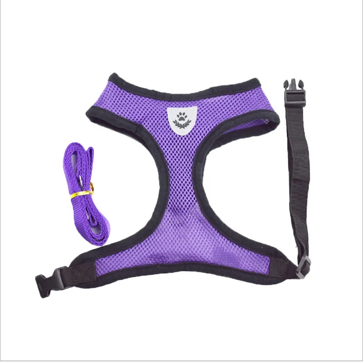 

wholesale nice price Accept Small Quantity Fast Delivery Adjustable Breathable Mesh Vest Dog Harness
