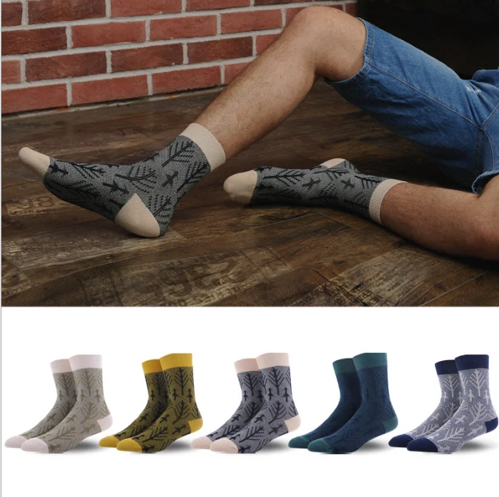 

Men's Anti-odor leisure sports breathable young sweat absorbent cotton teen tube boy socks unisex, Picture shown