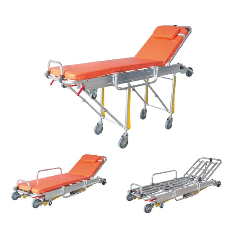 High position emergency cart for sale patient emergency stretcher