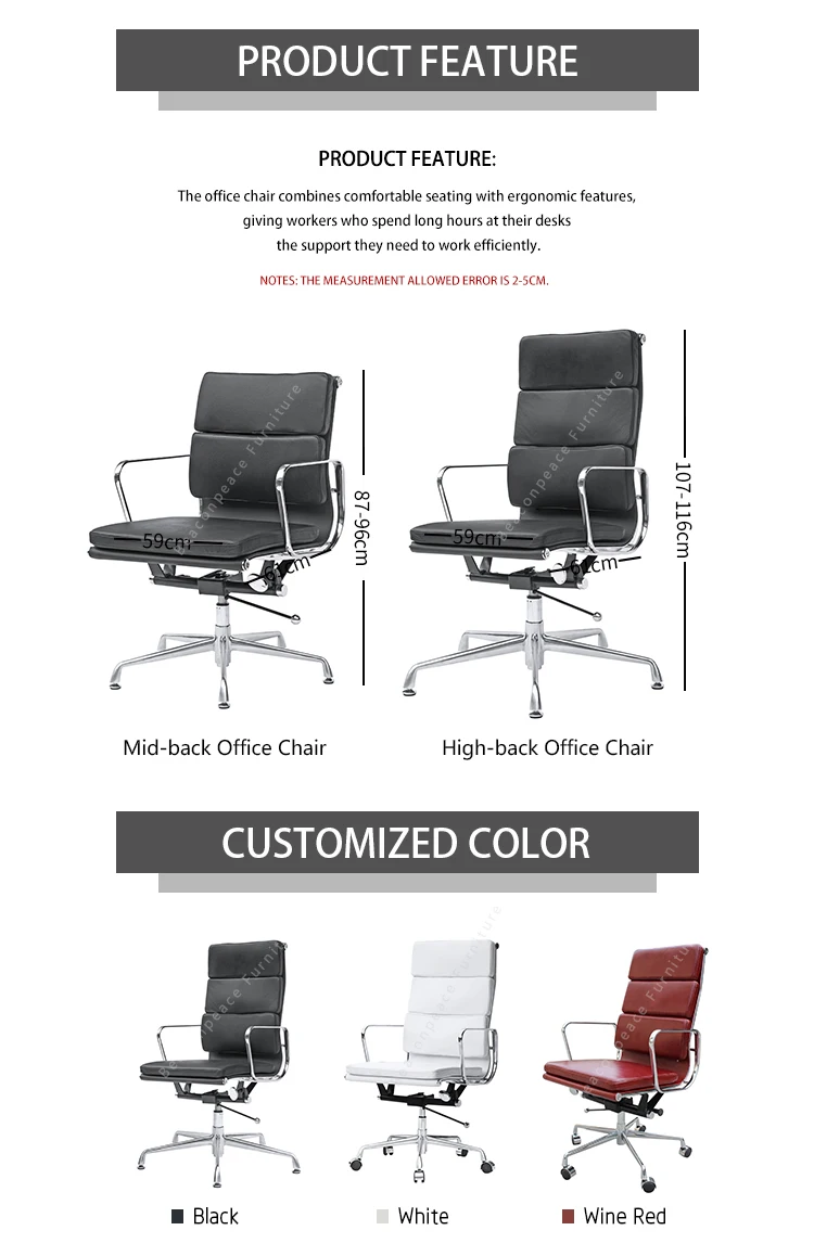 High Quality Modern Design Aluminum Conference Office Chair Buy Metal