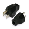 American 3 pin 15a plug insert USA 5-15P male connector DIY Disassemble type B power plug