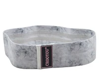 

Hot sale Fitness Elastic Camouflage Color Non Slip Cotton Resistance bands Fabric Hip Band