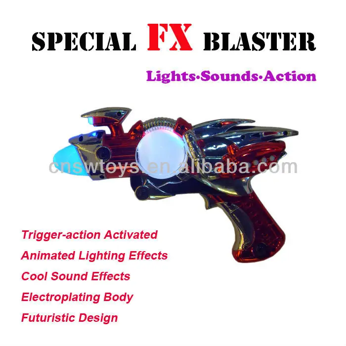 toy gun with lights