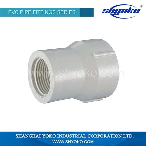 Pvc Double Male Thread Ends Adapter - Buy Pvc Male Thread Adapter,Bspt ...