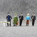 6pcs lot Anime Cartoon The Adventures Of Tintin PVC Action Figures Collectible Model Toys 4 9CM