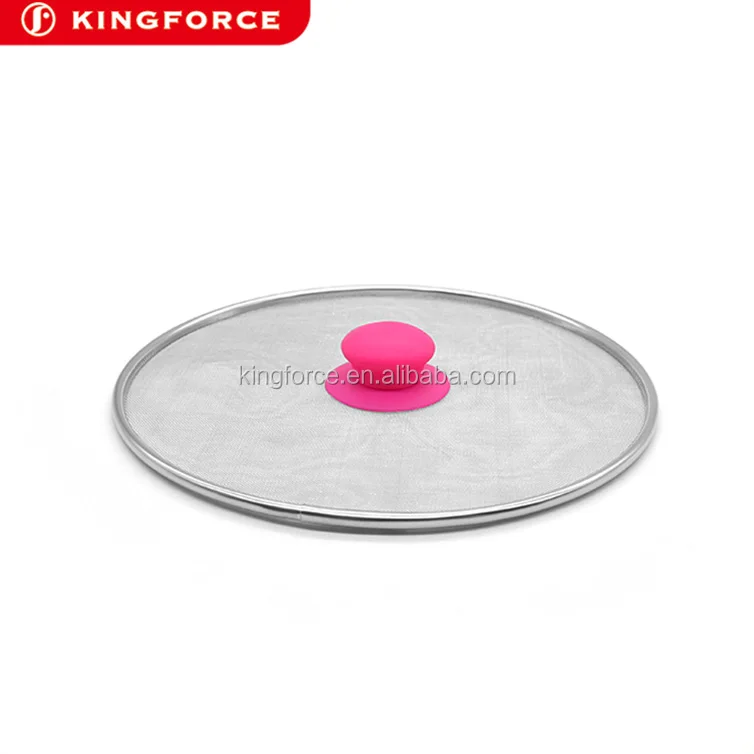 Steel Mesh Oil Splatter Screen Protector Cover Mesh Lid Splatter Guard
