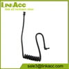 Black Colored Replacement Coil Audio Tube for Two-Way Radio Audio Kit - cable