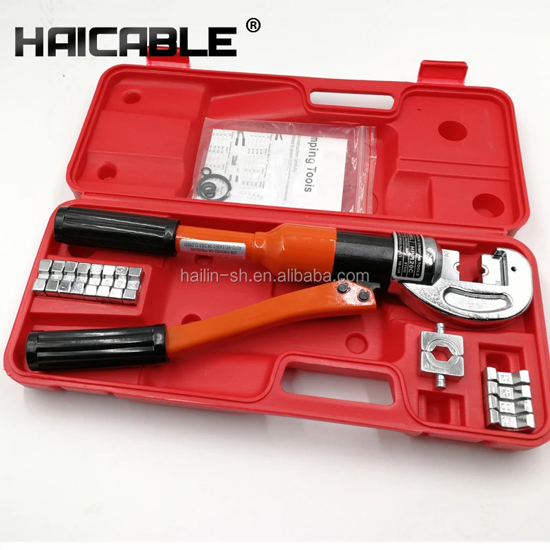Wire Rope Swaging Steel Swage Dies Hp120cw Pro Press Crimping Tool