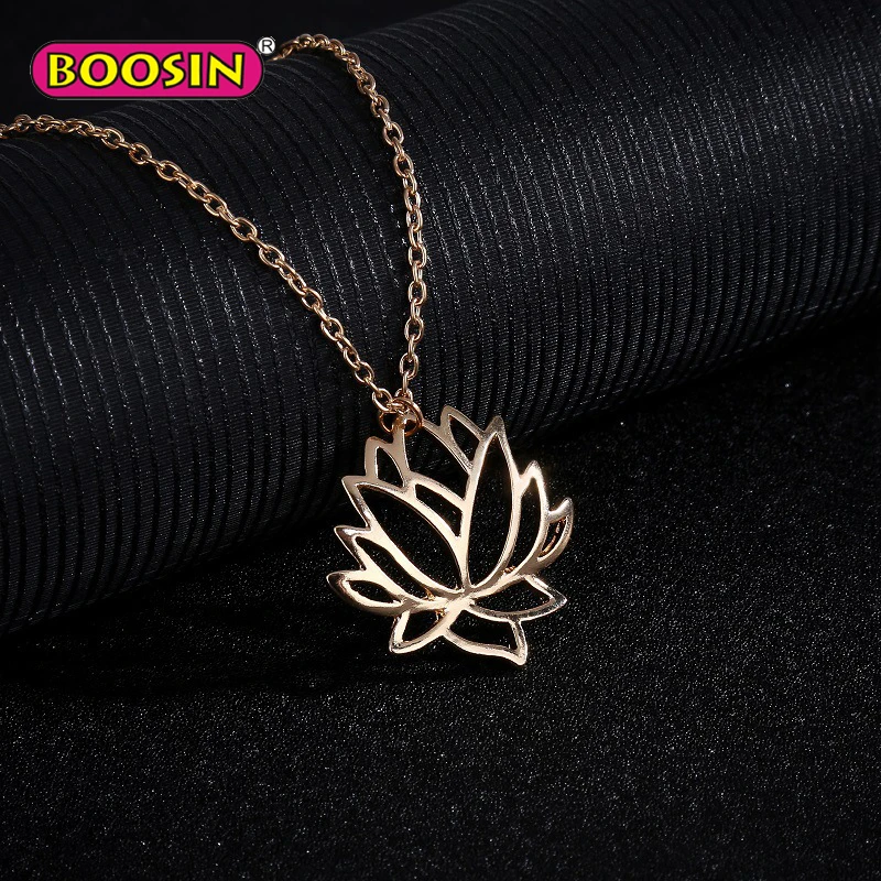 New 925 Sterling Silver Lotus Flower Custom Design Sterling Silver