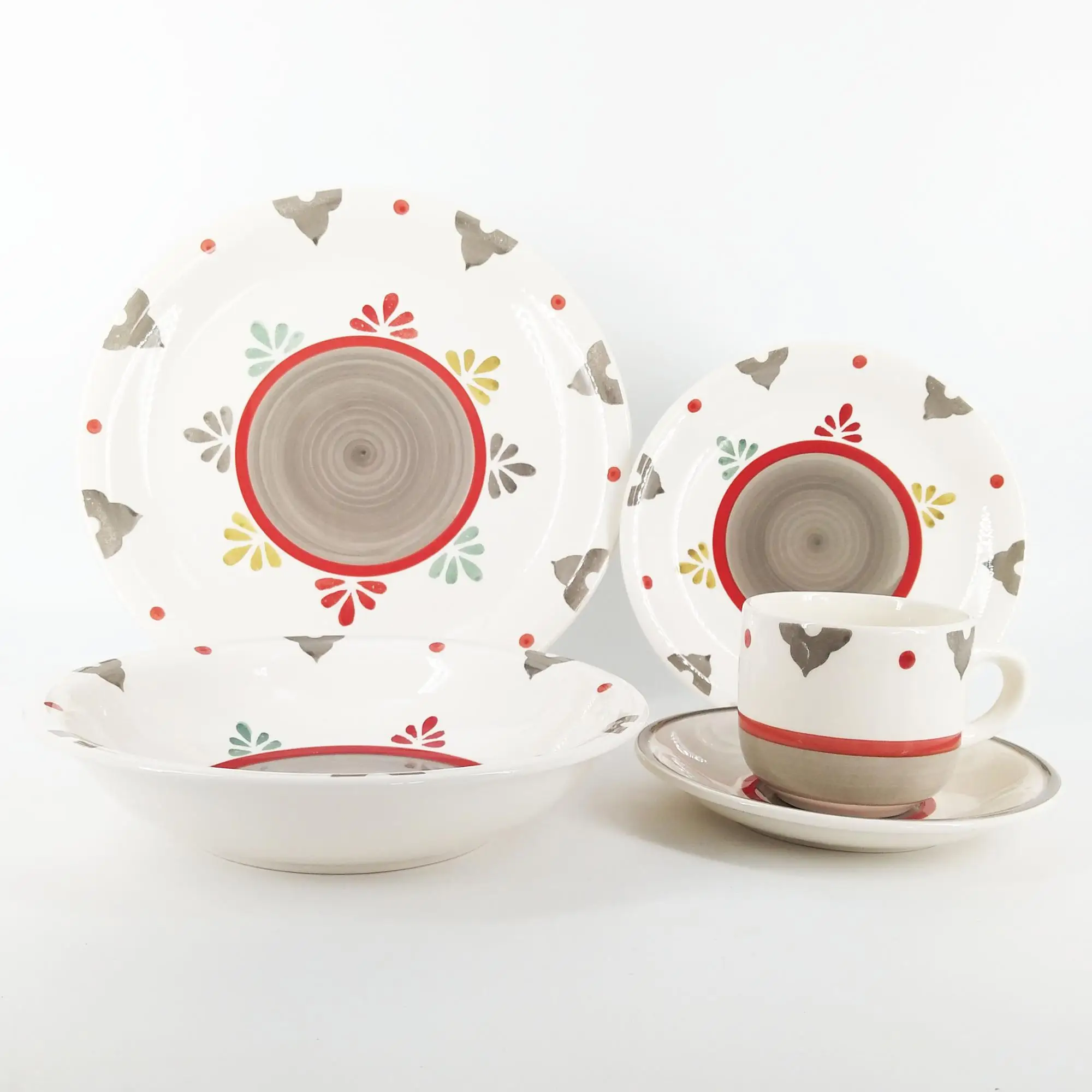 16pc Colorful Mexican Ceramic Dinnerware Sets Buy Colorful Mexican