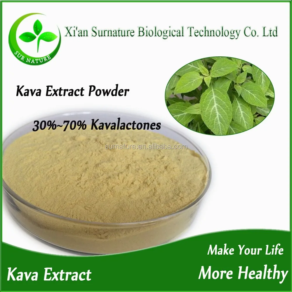 Manufacturer Supply High Quality Kava Extract Powder Kavalactones 30
