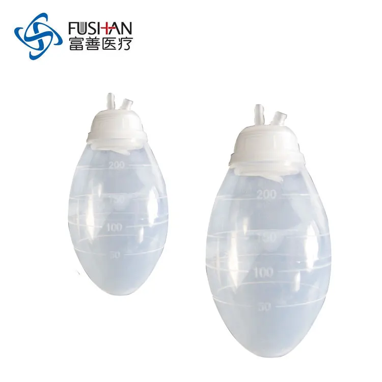 Silicone Suction Reservoir Closed Wound Drainage System Bulb Buy Silicone Reservoir,Closed