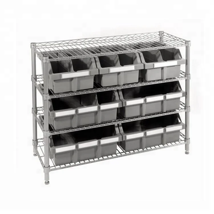 Heavy Duty Storage Drawers Shelves Plastic Bins Rack Buy