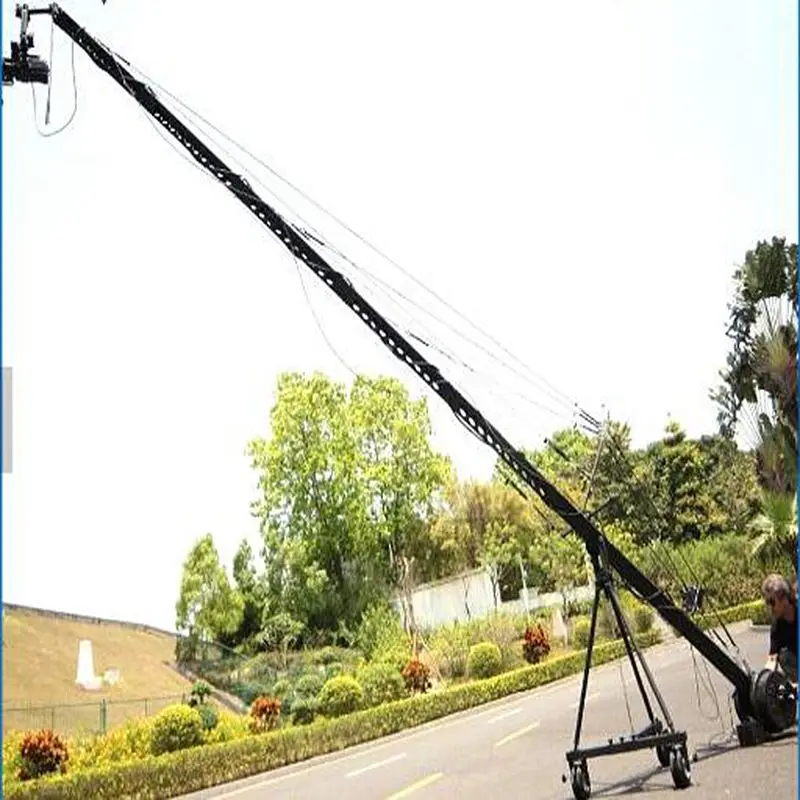 

Photographic Equipment Photo Video Shooting 10m Jimmy Jib Professional Camera Crane With 2-Axis Motorized Head