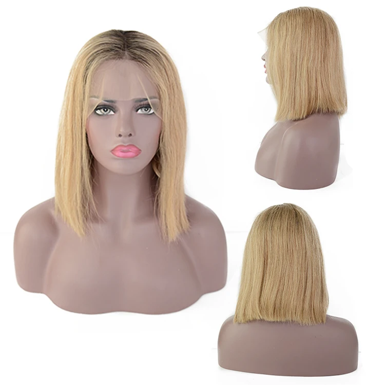 

Angelbella Crazy Selling 100 percent color 613 wigs Shedding and Tangle Free Top Quality short human hair bob wigs, 613#