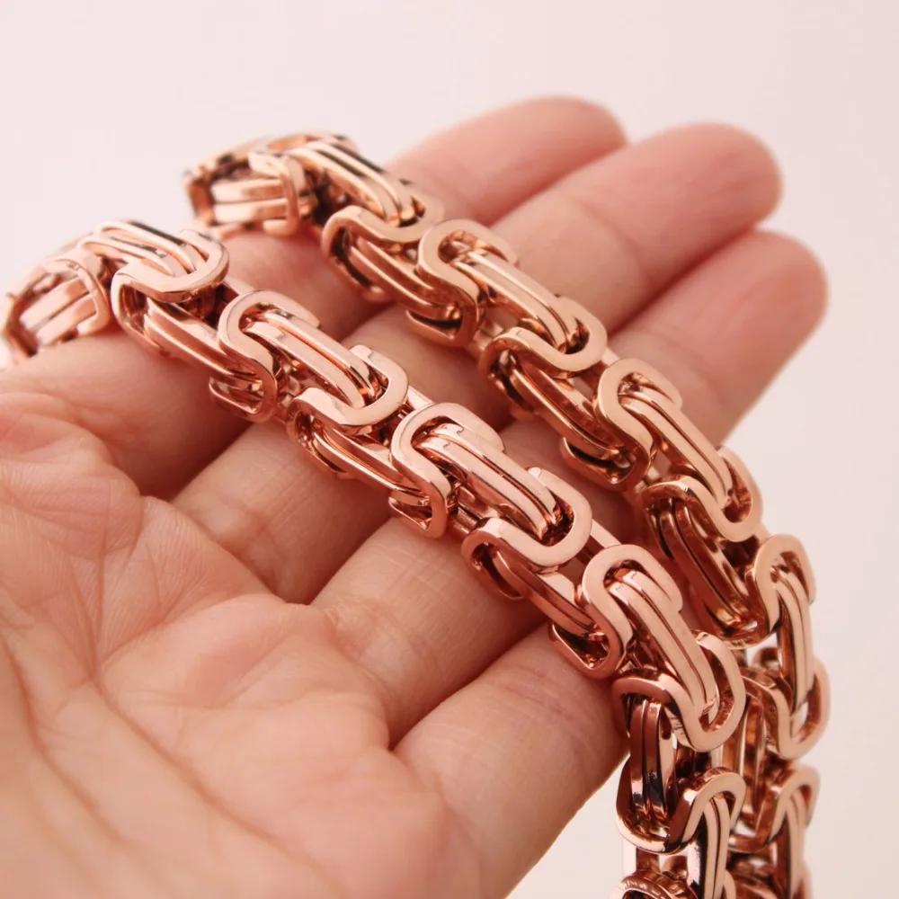 Rose Gold Byzantine Necklace Shop, 60 