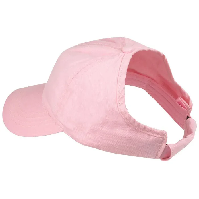 open back baseball cap