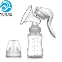 

Best selling multi-function sucking feeding milk storage silicone manual breast pump