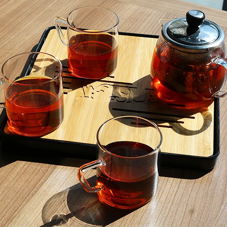 
Best Selling Heat Resistant Glass Coffee Tea Mug With Handle 