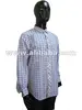 Mens Yarn Dyed Stripes Collar Shirts