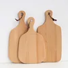 Custom logo solid wooden chopping block, wood kitchen board