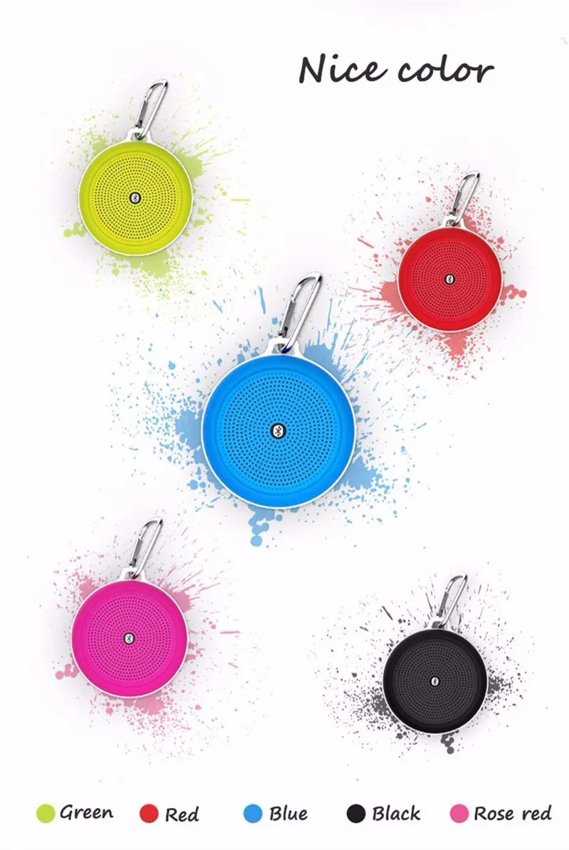 Hot Selling Colorful y3 Mini Music Wireless Blue tooth Portable usb shower Speaker - ANKUX.COM